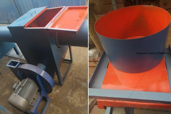 thermocol foam waste mixing machine for blending of eps regrind and virgin materials
