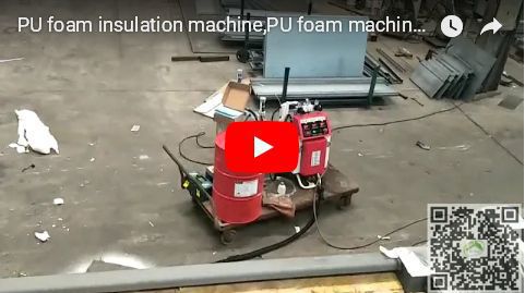 PU foam insulation machine from China